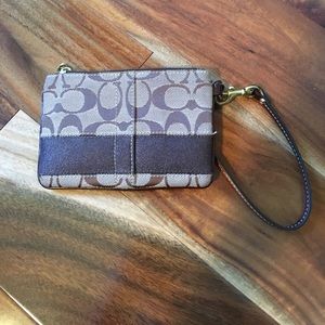Coach wristlet
